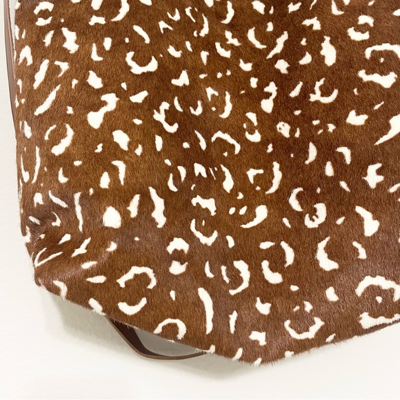 MADEWELL Medium Transport Tote Animal Printed Calf Hair - Picture 5 of 12